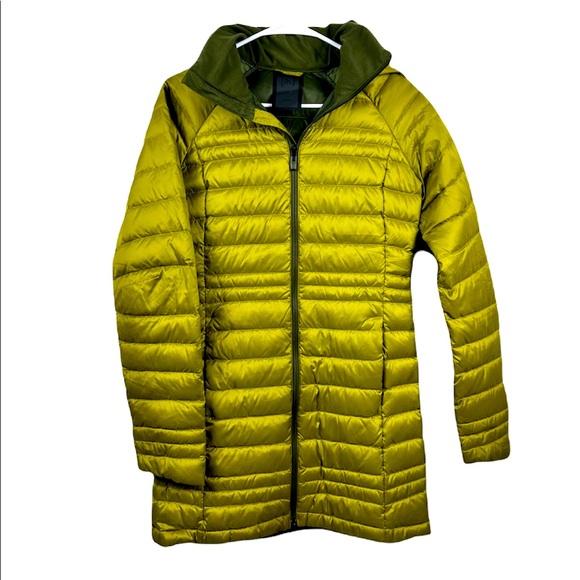 Burton Jackets \u0026 Coats | Nwot AK Burton Down Puffer Ski Snowboard Jacket with Hood Chartreuse Size Xs | Color: Green/Yellow | Size: Xs | Toshaty's